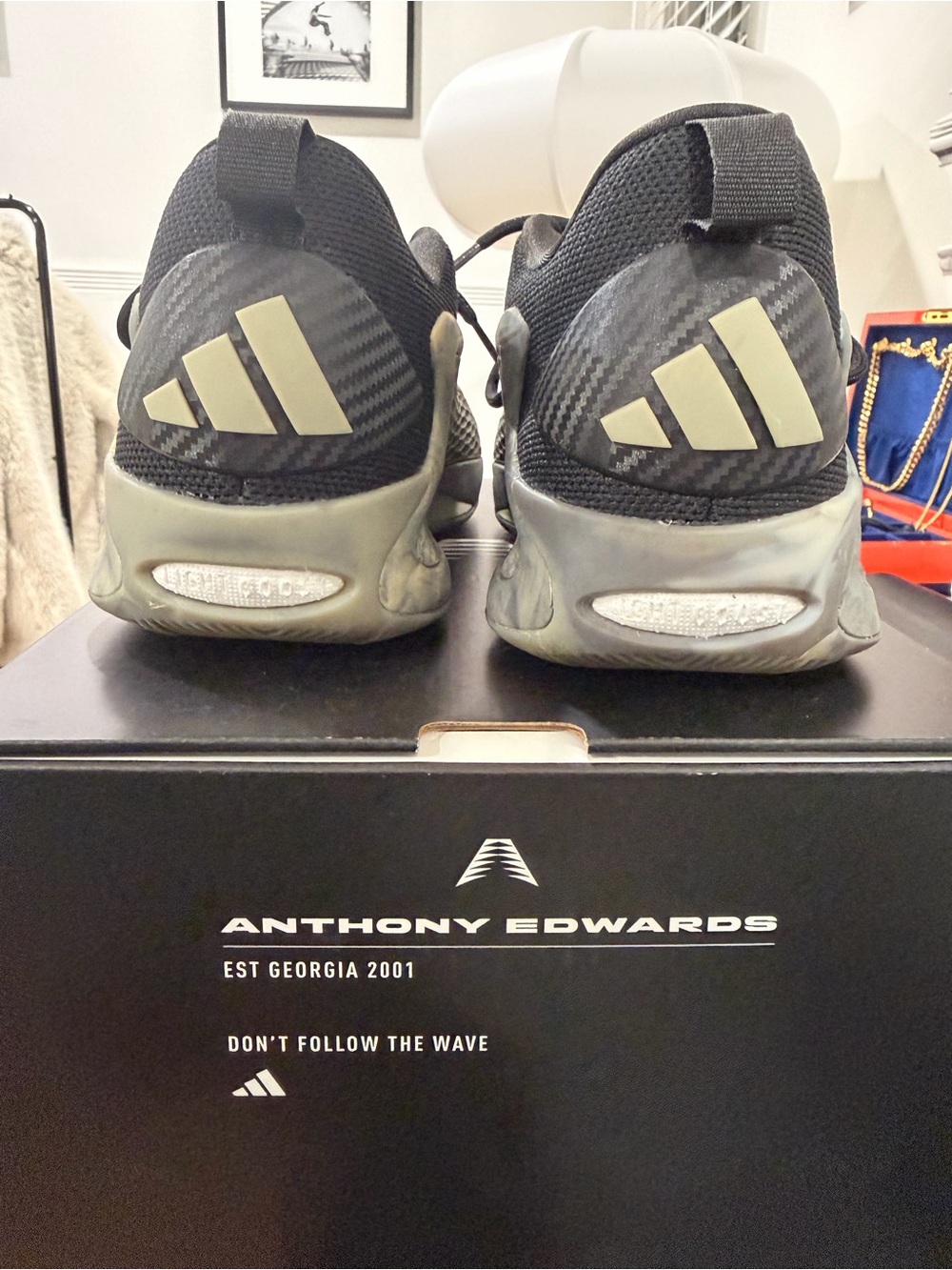 adidas Anthony Edwards 1 Concrete